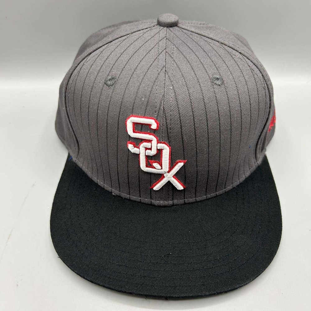 Chicago White Sox Hat Men Black Coca Cola Melonwear Snap Back Cap Cotton